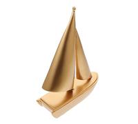 MAGICLULU Décoration Voile S'agiter Insubmersible Ornements De Bord De Mer Table De Table Flotter Accessoires Unité Bateau De Croisière Maquette Canaux à Voile Résine Golden