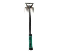 MAGICLULU Désherbeur Manuel Robuste en Acier, Outil de Jardinage Multifonction Facile à Utiliser pour Pelouse et Parc Public, Râteau à Désherber Portable