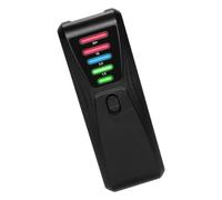 MAGICLULU Détecteur de Champ Électromagnétique Testeur D'inspections de Champs Électromagnétiques, Mesure Précise du Rayonnement, Compact et Portable, Abs, Noir, pour Réfrigérateur et Tours
