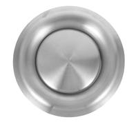 MAGICLULU Diffuseur Air Rond Acier Inoxydable Réglable pour Ventilation Plafond et Mur Aération Extérieure Du Flux Air pour Bâtiments Commerciaux et Résidentiels