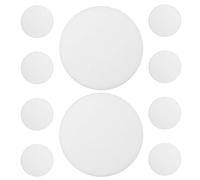 MAGICLULU Diffuseur de Lumière de Plafond Anti-éblouissement Rond 3,5 Pouces en Plastique, Couvercle de Luminaire LED Compatible, Abat-jour pour Lampe Bureau et Éclairage Plafonnier, Lot de 10 Pièces