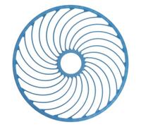 MAGICLULU Disque de Pêche à Lancer Flexible Bleu en Plastique sans Déformation Conçu pour Épuisette Pêche Rapide et Outdoor