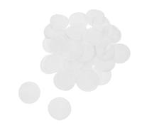 MAGICLULU Disques de Coton Ronds 100 Pièces pour Nettoyage Visage et Élimination Maquillage Double Face Usage Cosmétique