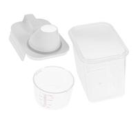MAGICLULU Distributeur de Lessive Liquide 1,1l en Plastique Large Ouverture et Grosse Capacité pour Salle de Bain, pour Restaurant et Hôtel