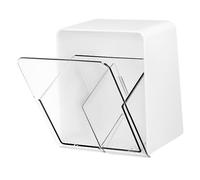 MAGICLULU Distributeur De -tiges Boîte De Rangement à Deux Compartiments Support Pour Coton-tiges Et De Coton