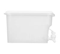 MAGICLULU Distributeur D'eau 3,5l en Pp Robinet Anti-obstruction et Couvercle Hermétique, Fêtes Service de Boissons Fraîches