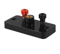 MAGICLULU Douille D'ampoule Miniature Noire En Cuivre Pour Expérimentation Électrique, Montage En Série Et Parallèle, Support Compact Pour Circuits Électriques Éducatifs Et Laboratoires