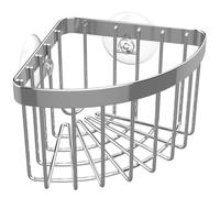 MAGICLULU Égouttoir à Égouttoir Dangle Dévier Porte-éponge à Ventouse Panier Égouttoir Porte-torchon à Vaisselle Porte-éponge pour Évier De Cuisine Porte- Acier Inoxydable 304 Coin