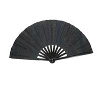MAGICLULU Élégant Éventail Pliable À Main en Tissu Réfléchissant Éventail en Bois pour Femme Style Chinois pour Danser Et Faire La Fête