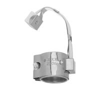 MAGICLULU Élément Chauffant Cylindrique en Acier Inoxydable Mica pour Machines de Moulage Plastique, Chauffage Homogène et Résistance Mécanique, Adapté aux Systèmes de Plastique