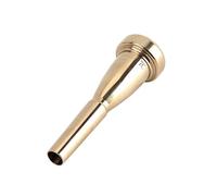 MAGICLULU Embouchure de Trompette en Laiton Doré, Taille Moyenne, Accessoire pour Entraînement et Jeu, Compatible Trompettes Standard, Finition Résistante et Précise