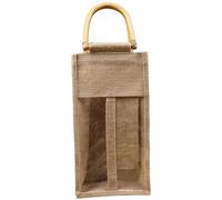 MAGICLULU en Toile De Jute pour Bouteille De Vin Élégant Et Stylé pour Une Ou Deux Bouteilles Idéal pour Les Fêtes Les Mariages Les Célébrations Les pour Les Amis
