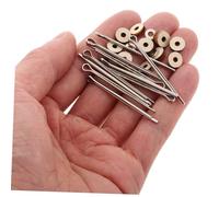 MAGICLULU Ensemble de 10 Accessoires Articulations Peluches Goupille Articulation Rotative pour Poupée DIY Rotation pour Mouvements Réalistes et Création Artisanale