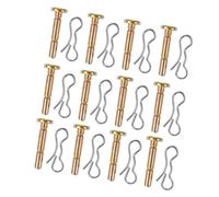 MAGICLULU Ensemble De 12 Jeu de Goupilles de Cisaillement pour Souffleuse | Acier Inoxydable, Remplacement 04124a et 714-04040, Fixation Sûre des Lames, Pièces de Rechange