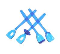 MAGICLULU Ensemble de 4 Cuillères Orthophonie pour Développement Oromoteur Garçon et Filles, Dispositif de Contrôle et Entraînement Dextérité Linguale, Outil D’exercice Articulation Orale