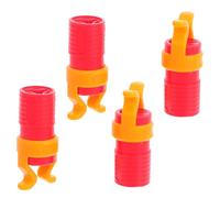 MAGICLULU Ensemble de 4 Pinces de Fixation pour Vis en ABS, Porte-Vis Manuel, Accessoire pour Outil de Travail du Bois, Kit Pratique pour Vissage Sécurisé et Alignement Précis, Léger et