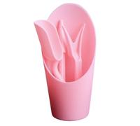 MAGICLULU Ensemble D'outils de Jardinage pour Plantes Succulentes, Pelles de Jardinage, Kit de Transplantation, PP, Rose, Compact, Ergonomique, pour Bonsaï et Plantations D'intérieur