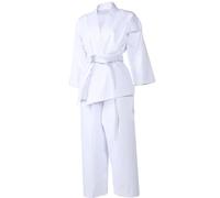 MAGICLULU Ensemble Kimono Karaté Adulte 160 CM Uniforme Taekwondo et Karaté 1 Pièce en Tissu Élastique Résistant Ceinture Portable, Vêtements D’Entraînement Quotidien pour Arts Martiaux