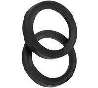 MAGICLULU Entretoise de Haut-Parleur de Voiture 3,5 Pouces, Coussin D'espacement en Plastique 3,5, Paire pour Modification Audio A-Pilier, Accessoire Tuning Intérieur Véhicule, Améliore Son