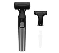 MAGICLULU Épilateur Électrique Corps Femme Indolore Rasoir Rechargeable Noir Compact pour Visage Jambes Bras