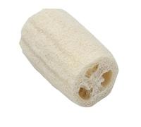 MAGICLULU Éponge de Bain en Luffa Naturelle Solide 4 Pouces pour Exfoliation Douce et Nettoyage Corporel Accessoire