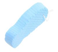 MAGICLULU Éponge de Bain pour Bébé Gaufrée Bleue, Exfoliante Douce et Compacte, Éponge Corporelle pour -né et Tout-petits, pour Bain à Domicile et Voyages, Nettoyage des Impuretés