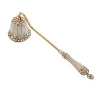 MAGICLULU Éteignoir à Bougie décoratif en métal orné de Strass - Idéal pour éteindre la Flamme Lors de dîners romantiques et d'occasions festives - Décoration intérieure