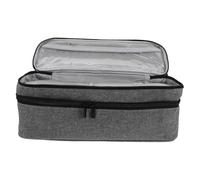 MAGICLULU Étui De Rangement pour Sèche-Cheveux Portable Étui De Transport pour Outils Chauds De Rangement pour Brosses De Voyage pour Styler Organisateur D'Accessoires pour