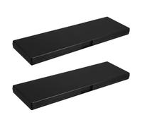 MAGICLULU Étui de Transport pour Étrier Numérique 2pcs en Plastique Noir Mousse Intérieure Portable pour Atelier et Ingénieurs