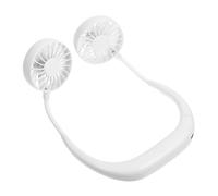 MAGICLULU éventail autour du cou ventilateur portatif air j colliers un collier tour de cou mini ventilateur portable ventilateur de table Corée du Sud trois générations blanche