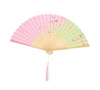MAGICLULU Éventail Chinois Ventilateurs Pliants Décoratifs Accessoires Dentelle Ventilateurs De Poche Pliables Éventail De Porcelaine Festival Main du Ventilateur Chine