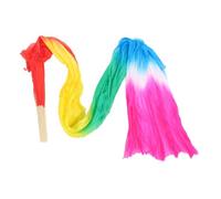 MAGICLULU Éventail pour Femme Écharpe pour Femme Éventail pour Femme Écharpe Nœud Broche Ornement Gothique Chinois Ruban Collier Frange Foulard en Soie pour Cheveux