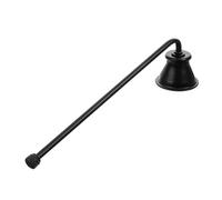 MAGICLULU Extincteur De Bougie Cheminée - Extincteur Flamme Lampe Bougies Blanches Bougies Parfumées Brûlant Cire De Soja Fabrication De Bougies Gel Métal Noir