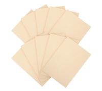 MAGICLULU Feuilles de Papier Parchemin Couleur Solide Beige Vintage Lot de 10 Bords Bouclés pour Rituels et Fournitures de Cérémonie