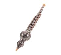 MAGICLULU Flûte Hulusi Chinoise Cuivre Instrument à Vent Cucurbitacée B Tonalité avec Triple pour Débutants et Étudiants Portable pour Pratique et Festivals