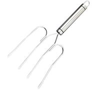 MAGICLULU Fourchette à Poulet Rôti en Acier Inoxydable 304, Multi-têtes, Résistante la Chaleur, Outil Barbecue pour Volaille, Dinde et Steak, Longue et Ergonomique, Usage Extérieur Cuisine