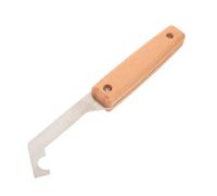 MAGICLULU Grattoir de Guide de Porte Nettoyant pour Rainures de Porte D'ascenseur Acier Inoxydable et Bois Beige Techniciens et Ingénieurs Ascensoristes