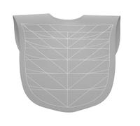 MAGICLULU Guide de Coupe de Cheveux en Silicone Gris, Grosse Taille Allongée, Cape de Coiffure pour Adultes, Protection Anti-cheveux Coupés, Outil Lavable pour Salon et Usage Professionnel