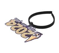 MAGICLULU hair toppers bandana headband décoration de l'année bandeaux thème du nouvel an bannière de l'année Couvre-chefs de fête du Nouvel An accessoires photo de fête Plastique