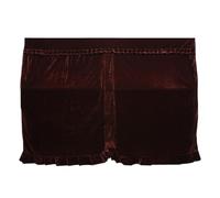 MAGICLULU Housse de Piano en Velours Doré, Couverture Anti-poussière Résistante à L'eau, Protection Complète pour Piano Droit Queue, Accessoire pour Instruments de Musique, Couleur Café,