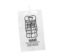 MAGICLULU Housse de Protection pour Vêtements Transparente en PE et Nylon Crochet, Grosse Capacité sans Odeur, pour Rangement de Manteaux et Robes en Voyage ou Penderie