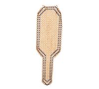 MAGICLULU Housse de Siège Auto en Perles de Bois Naturel pour Voiture, Coussin Massant Confortable, Soulage la Fatigue Douleur, pour Conduite Prolongée