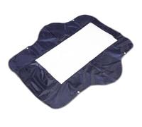 MAGICLULU Housse Imperméable pour Scooter de Mobilité, Grosse Taille en Tissu Oxford Bleu Marine, Pliable et Légère, Protection Anti-pluie et Anti-poussière pour Panneau de Contrôle