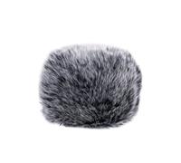 MAGICLULU Housse Micro Peluche Douce et Épaisse Protection Anti-vent et Anti-éclaboussures Accessoires Studio Enregistrement Bonnet Microphone Facile à Installer et Protéger le Micro