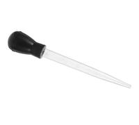 MAGICLULU Injecteur à Viande Réutilisable Noir pour Barbecue, Poire D'injection en Plastique Alimentaire, Outil D'arrosage pour Marinade, Arroseur de Porc Mariné et Viande Grillée,