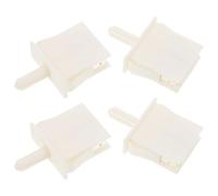 MAGICLULU Interrupteur de porte de réfrigérateur (4 pièces) : Interrupteur de type bouton normalement fermé pour four à micro-ondes - Pièces de rechange pour porte de réfrigérateur