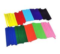 MAGICLULU Jeu de Tiges Arithmétiques Colorées pour Garçon et Filles Outil Pédagogique de Comptage en Bois Mathématiques pour Maternelle 20 Pièces Sûr et