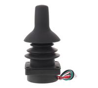 MAGICLULU Joystick de Fauteuil Roulant Électrique Noir Rotation 360 Degrés, Prise Ergonomique en Nylon et Caoutchouc, Navigation Précise pour Mobilité Quotidienne en Intérieur