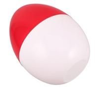 MAGICLULU Jumbo Œuf de Pâques Transparent Grand Contenant Translucide Ouvert Boîte Cadeau DIY Remplissable pour Fête Chasse Aux Œufs Bonbons Blanc et Rouge