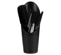MAGICLULU Kit de 5 Outils de Jardinage Pratique pour Rempotage en Plastique Noir pour Plantes Succulentes des Petits Jardins et Jardinières